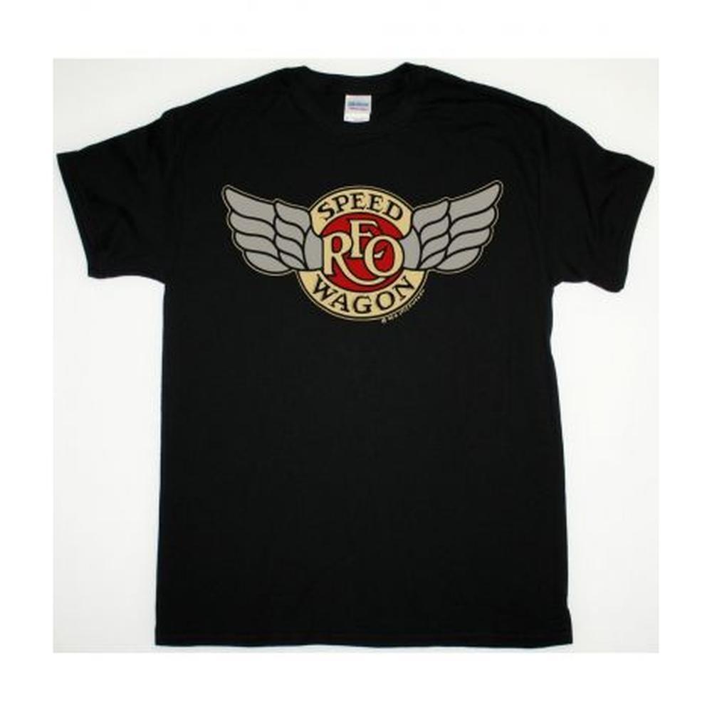 Reo Speedwagon Tour 19 Classic Rock Band Graphic Black Graphic Graphic Tshirt